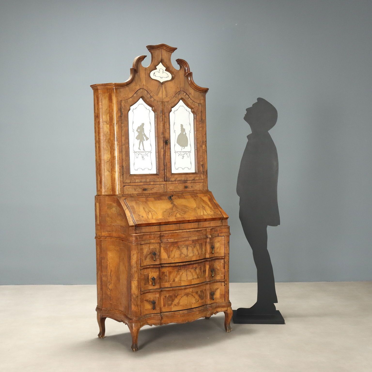 Chest Of Drawers Baroque Style Walnut Italy XX Century photo furniture