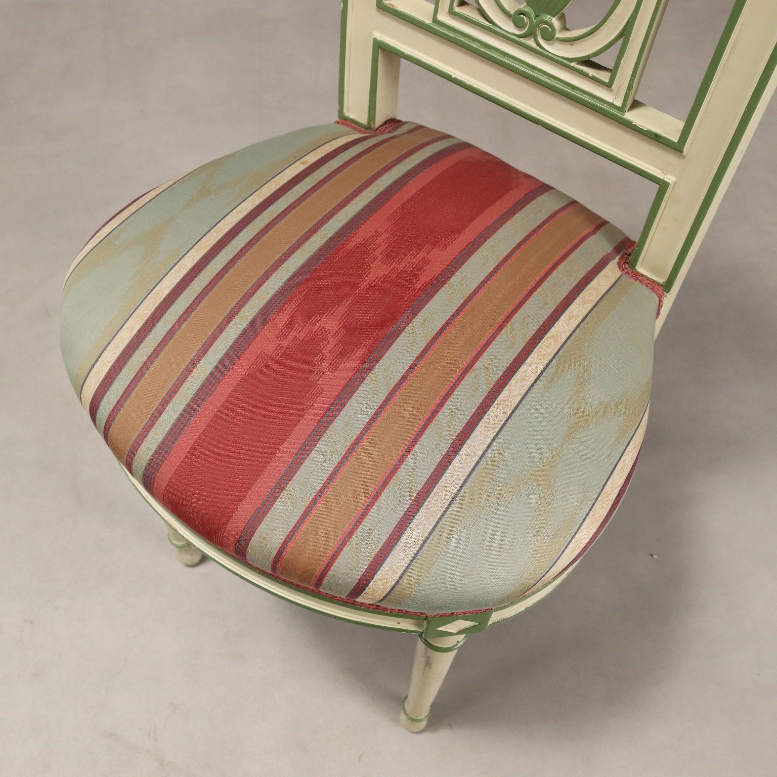 photo for sale Chairs Neoclassical Style Lacquered Wood XX Century