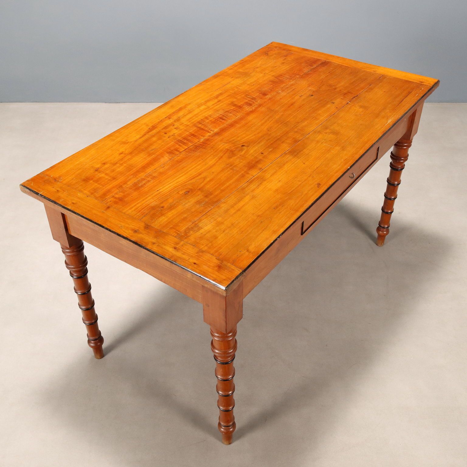 Antique Table Cherrywood Drawer Italy XIX Century photo buy
