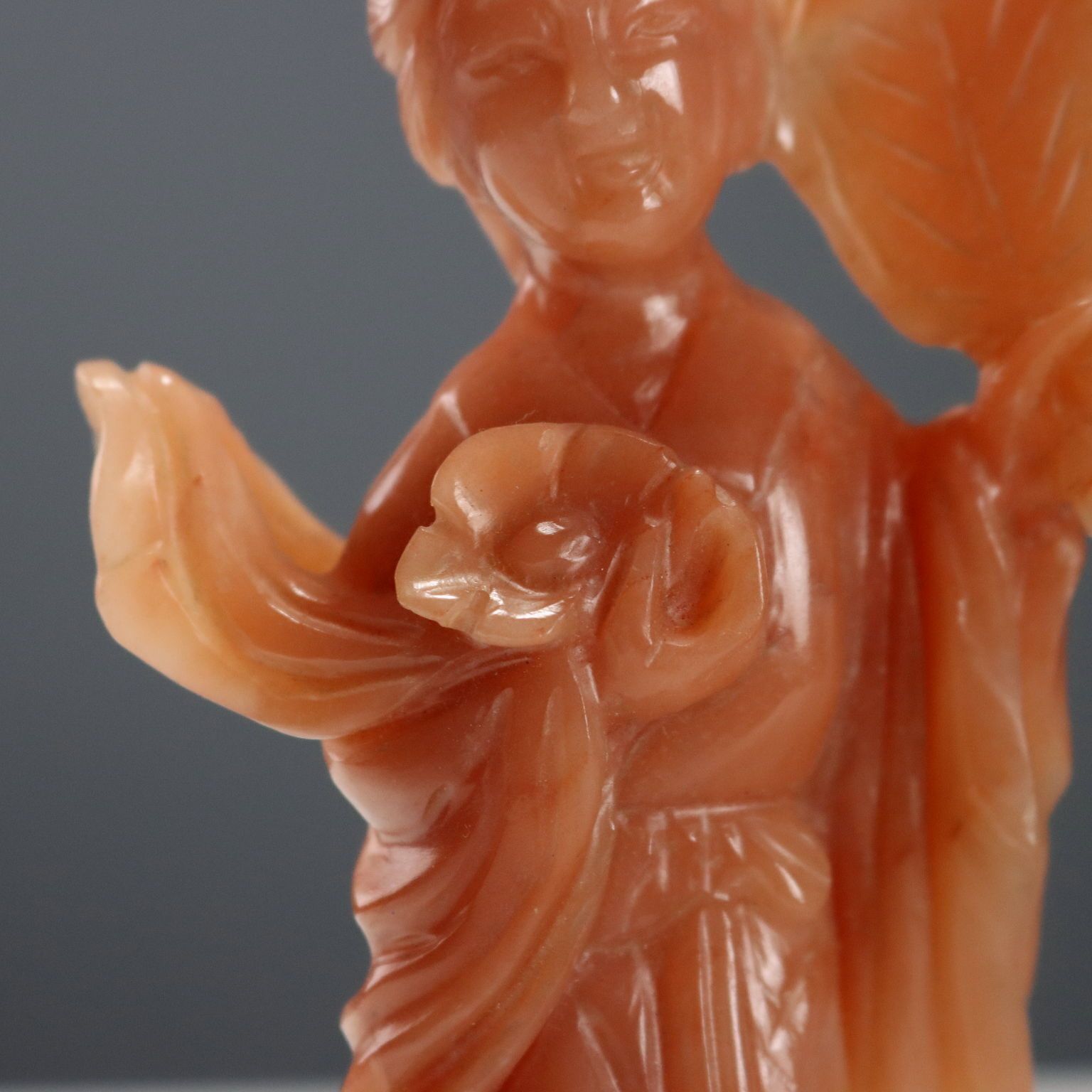 Modern Sculpture Geisha Hard Stones China 1970s photo Art