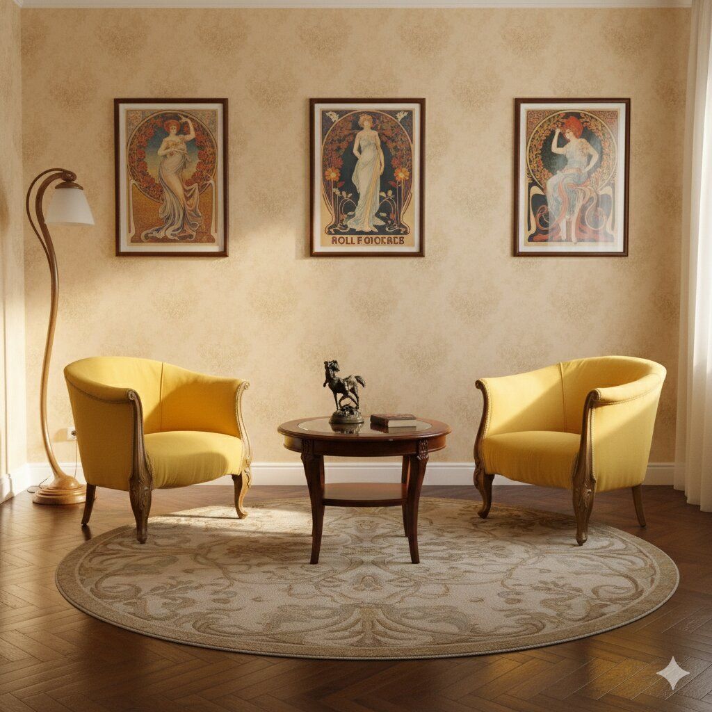 Armchairs Baroque Style Carved Wood XX Century photo furniture