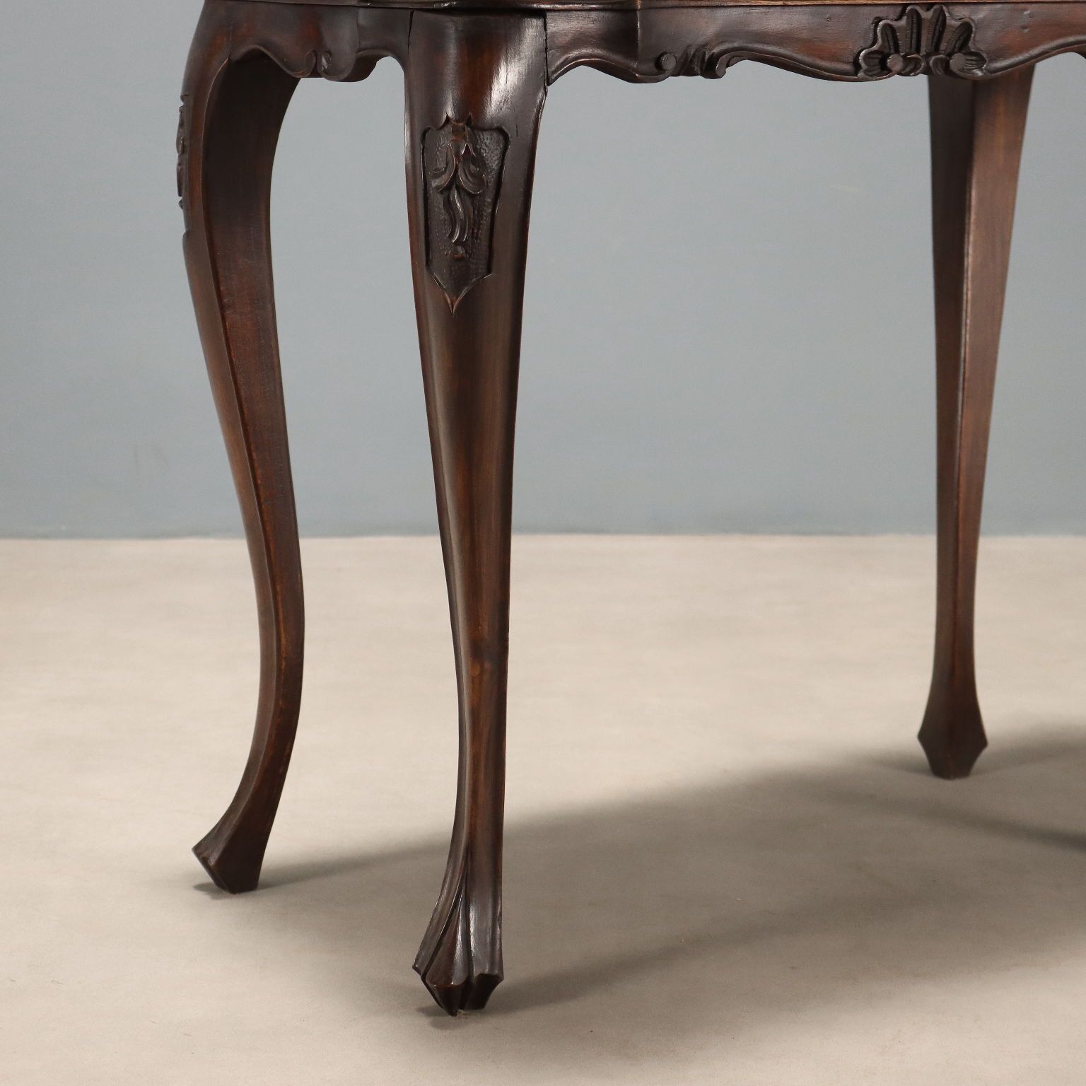 Antique Game Table Walnut Beech Openable Top Italy XX Century photo buy