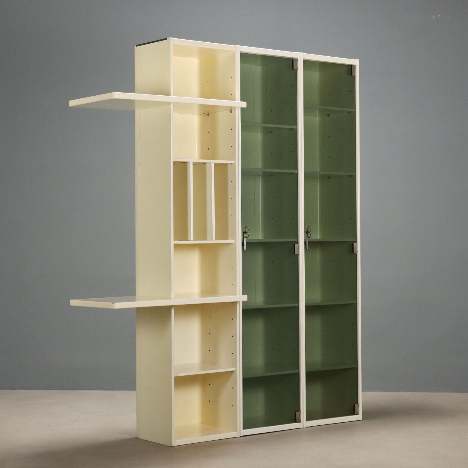 Vintage Cabinet Saporiti Design Vittorio Introini Italy 1970s 1980s