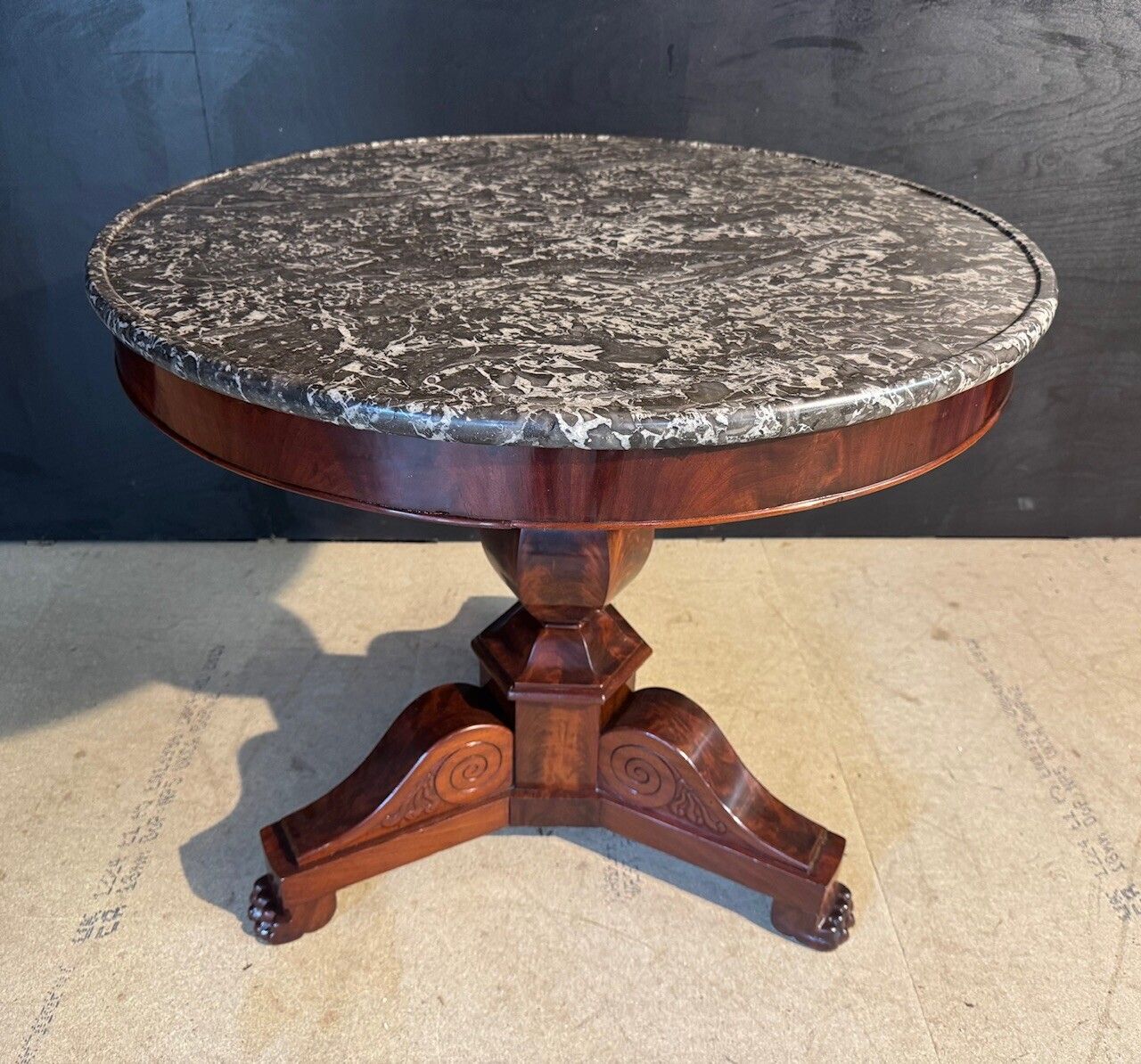 French Gueridon Centre Table, 1800s photo furniture