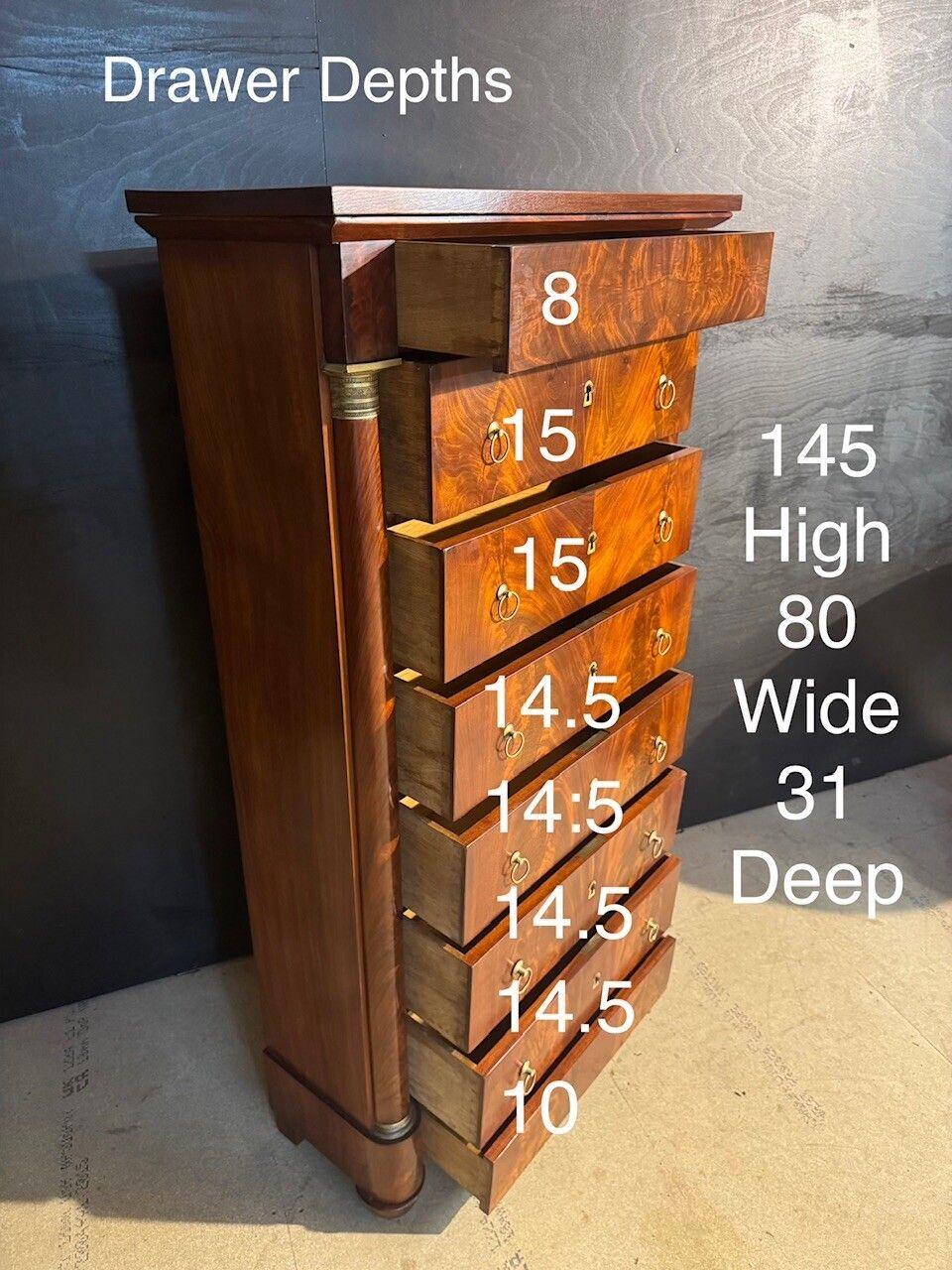photo furniture French Empire Chest Of Drawers