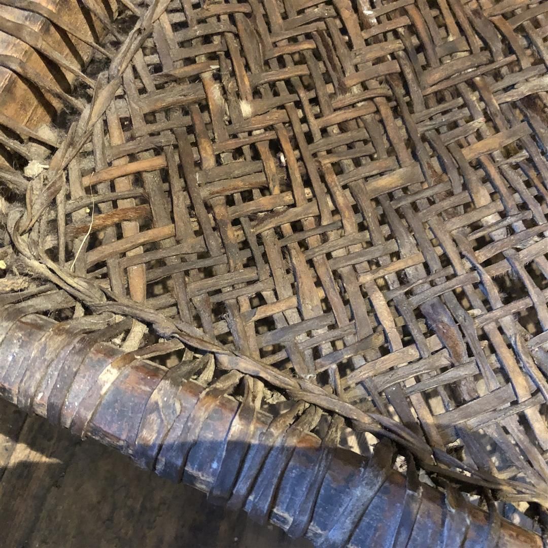 Antique Low Pidha Chair Handmade In Central Asia 1900s photo furniture