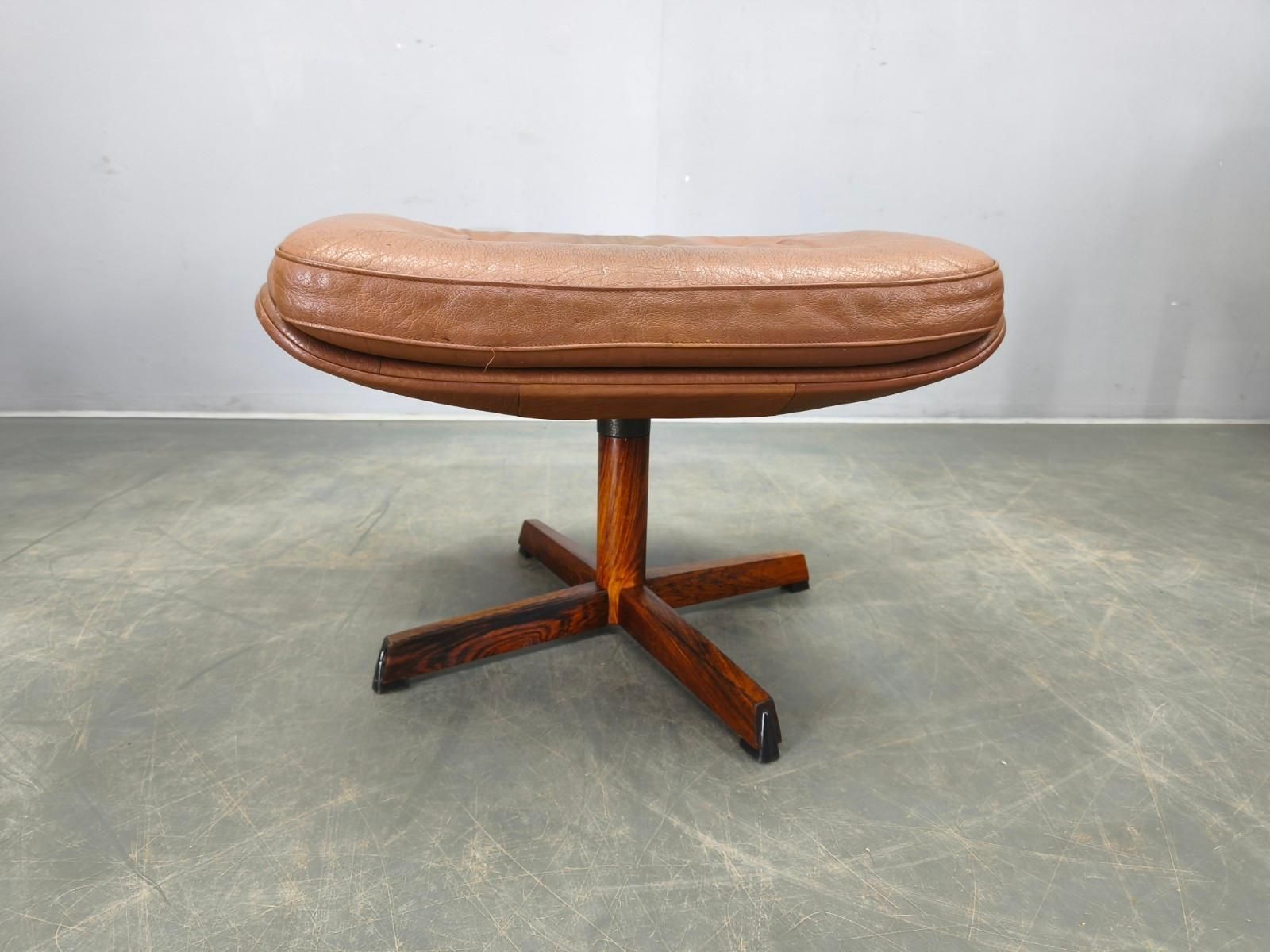 1935.0 Ms68 Lounge Chair And Ottoman By Madsen & Schubell, 1960s photo