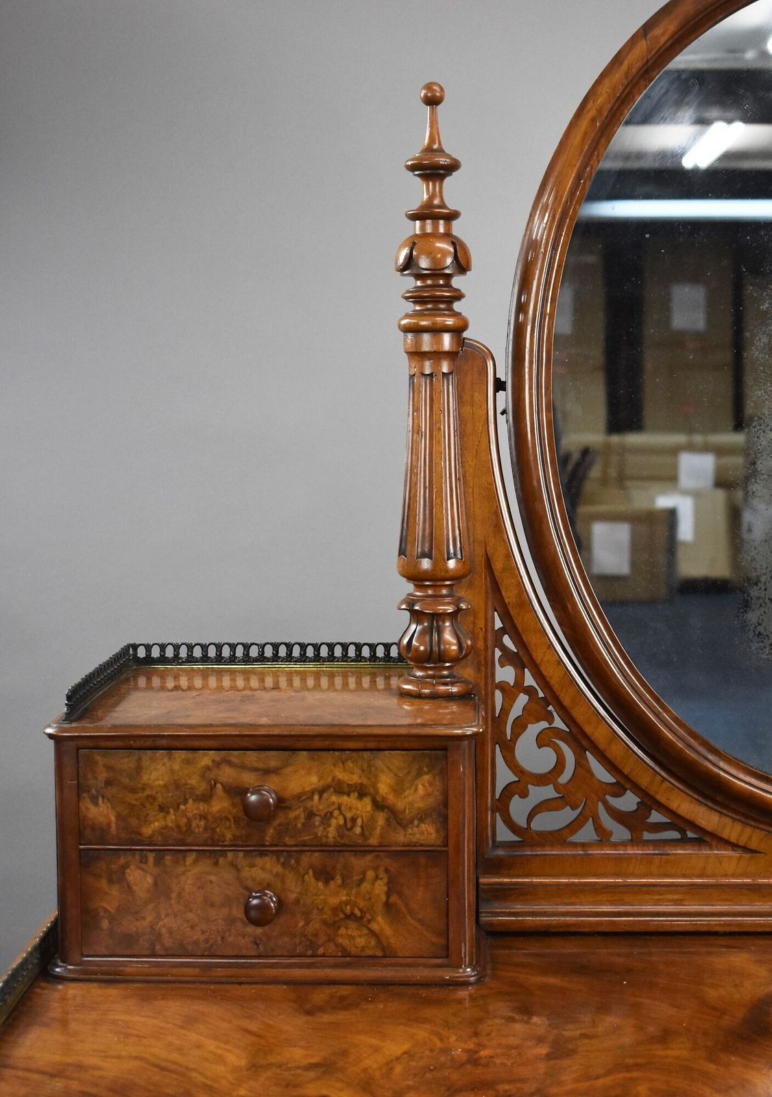 Victorian Burr Walnut Dressing Table photo buy
