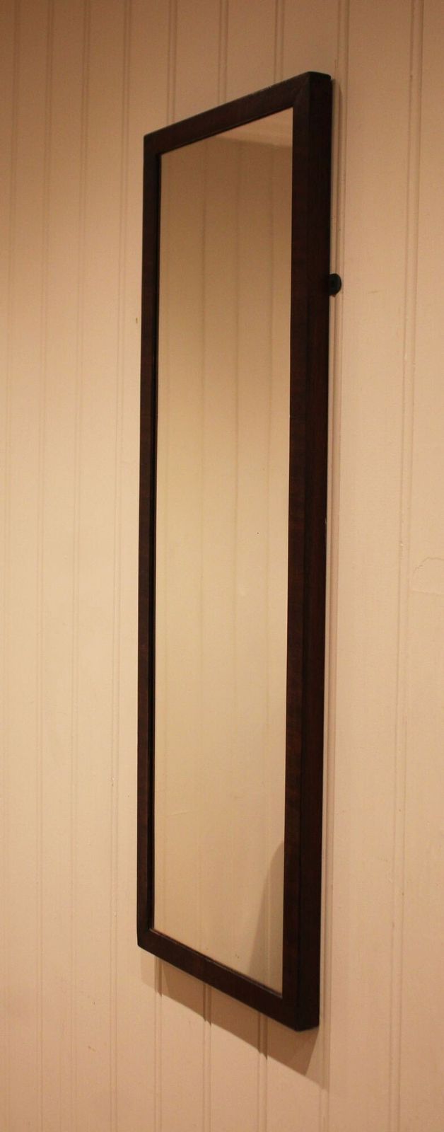 Mahogany Framed Full Length Wall Mirror photo furniture