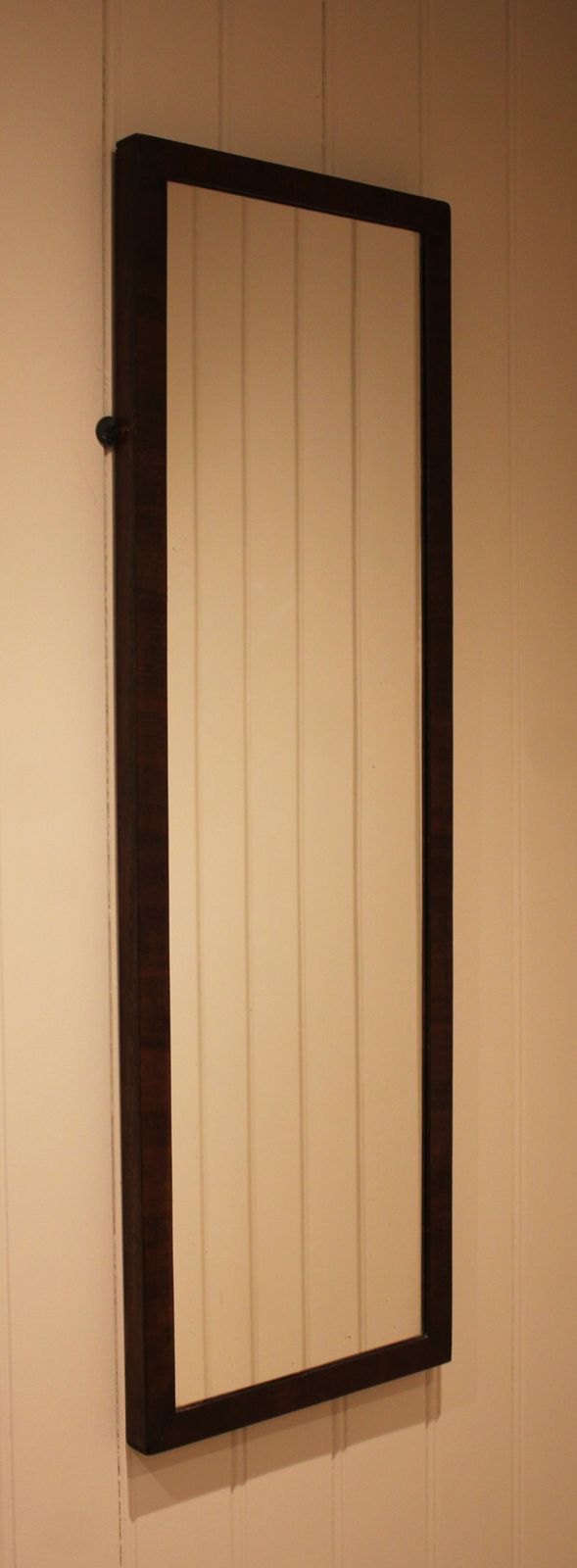 Mahogany Framed Full Length Wall Mirror photo vinterior