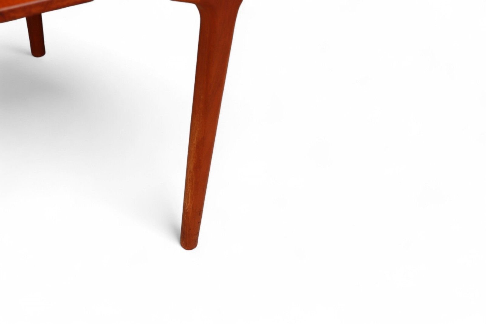 Mid Century McIntosh Teak Double Butterfly Leaf Large Extending Dining Table photo buy