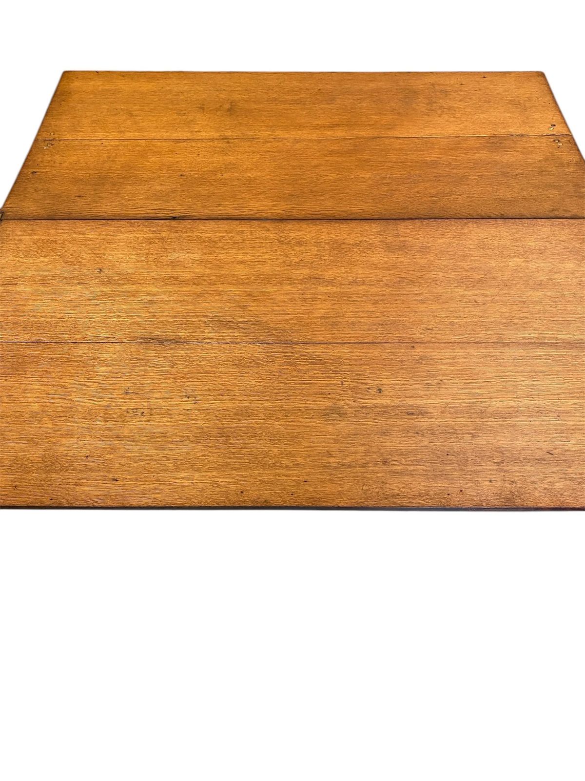 Antique Georgian Oak Country Side Table With Single Drawer photo 85.0