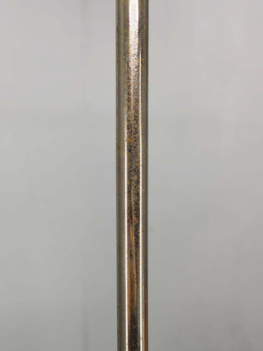 photo furniture Art Deco Nickel And Glass Chandelier, 1930s