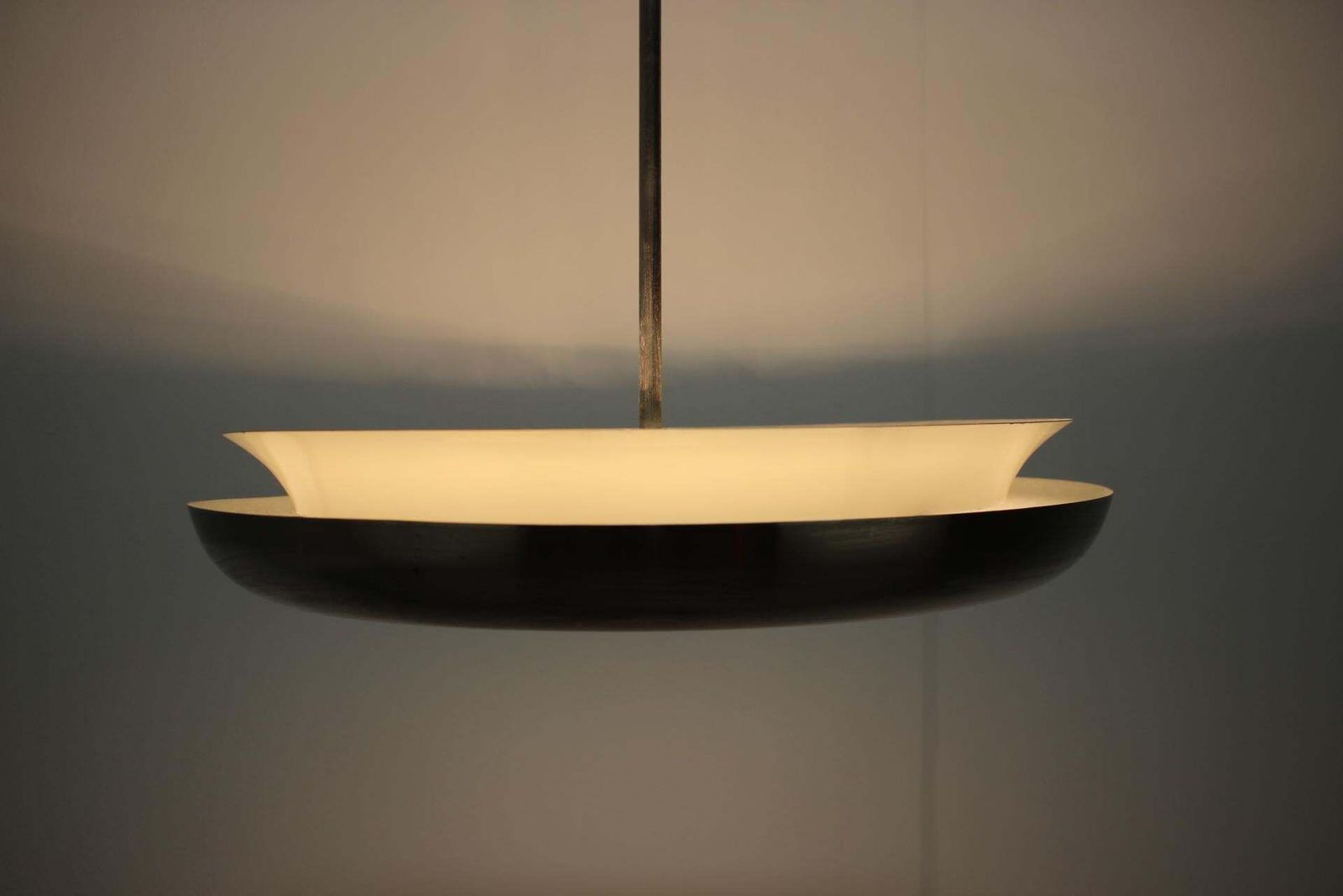 photo buy Art Deco Ufo Pendant Chandelier By Josef Hůrka For Napako, 1930s