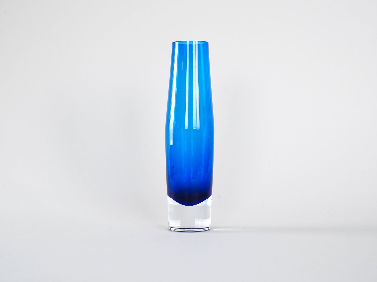 Cobalt Glass Vase, Danish Design, 1960s, Production: Denmark photo Home Decor