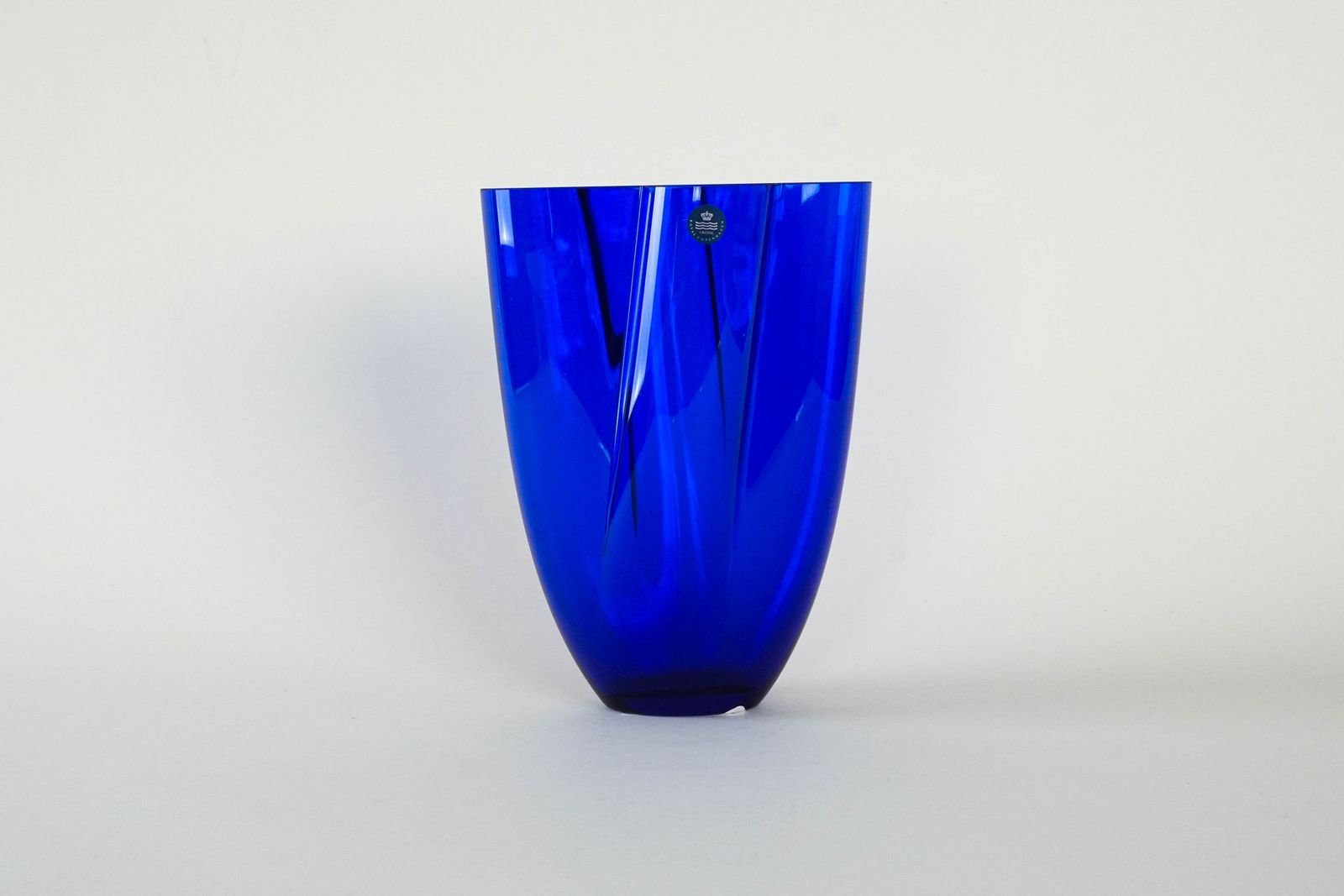 Cobalt Vase, Danish Design, 1980s, Manufacturer: Royal Copenhagen photo Home Decor