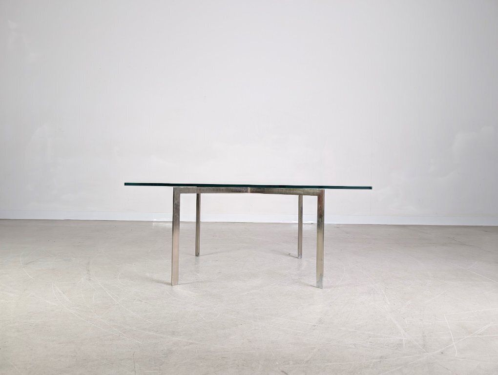 Original Barcelona Coffee Table Knoll International Mies Van Der Rohe photo for sale