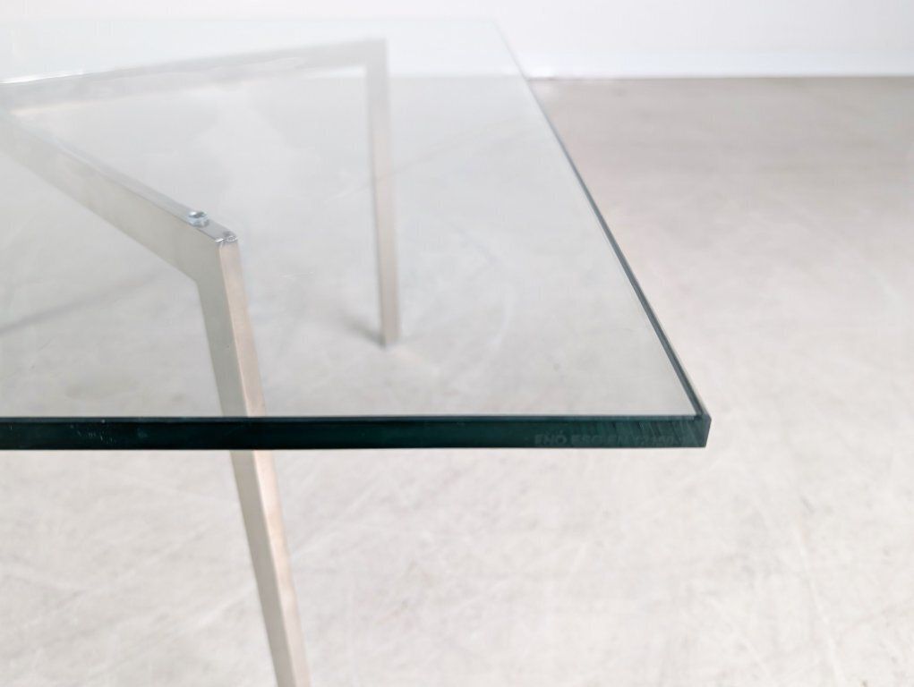 Original Barcelona Coffee Table Knoll International Mies Van Der Rohe photo buy