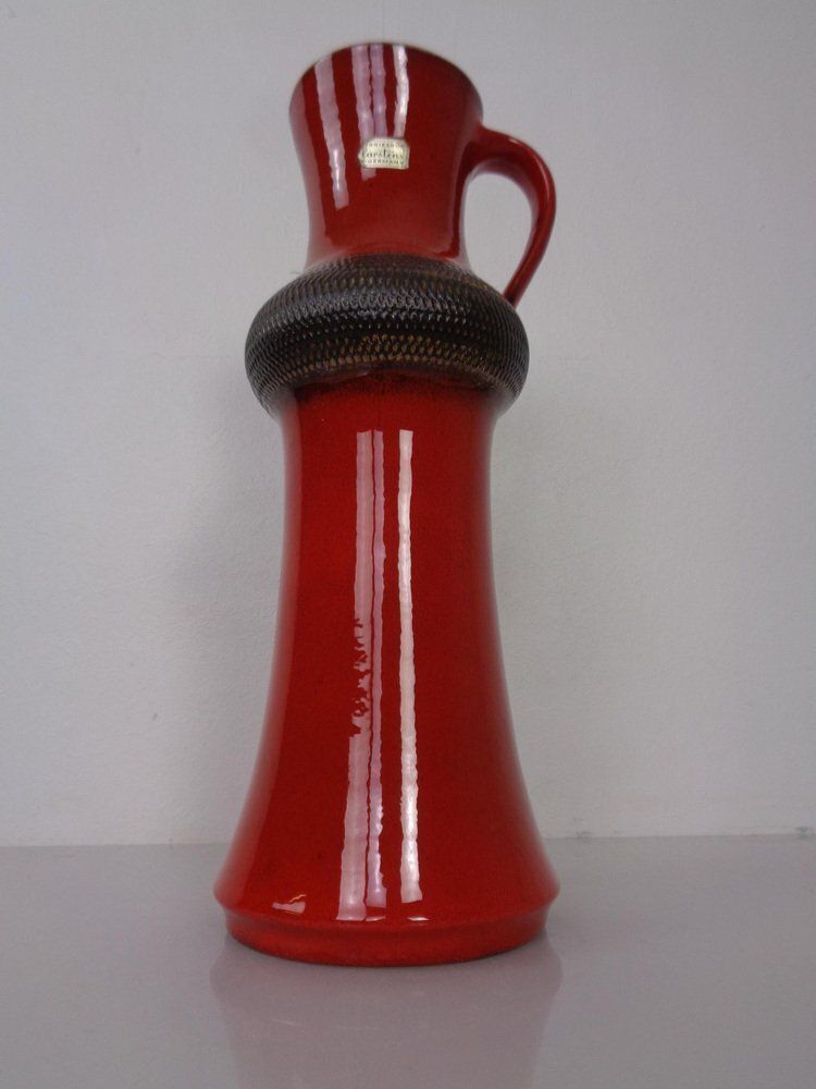 Vintage 240 40 Ceramic Vase From Carstens Tönnieshof Germany 1970s photo furniture