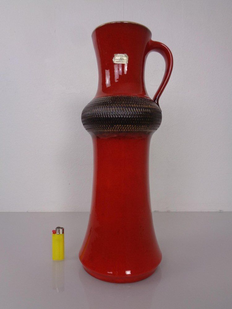 Vintage 240 40 Ceramic Vase From Carstens Tönnieshof Germany 1970s photo Home Decor