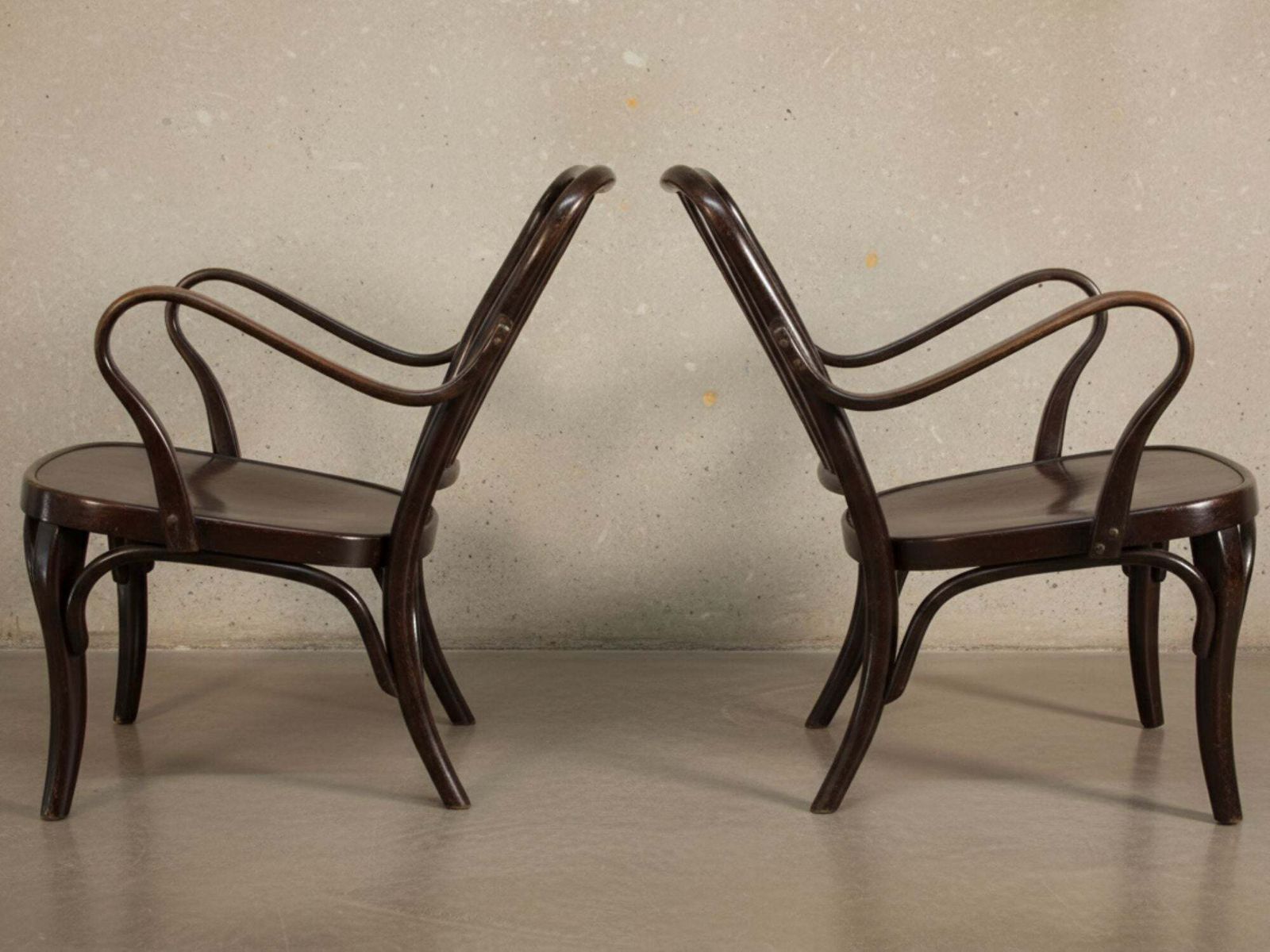 Paar Fauteuils Nr. 752 Van Josef Frank Voor Thonet, Jaren 1930 photo 2663.0