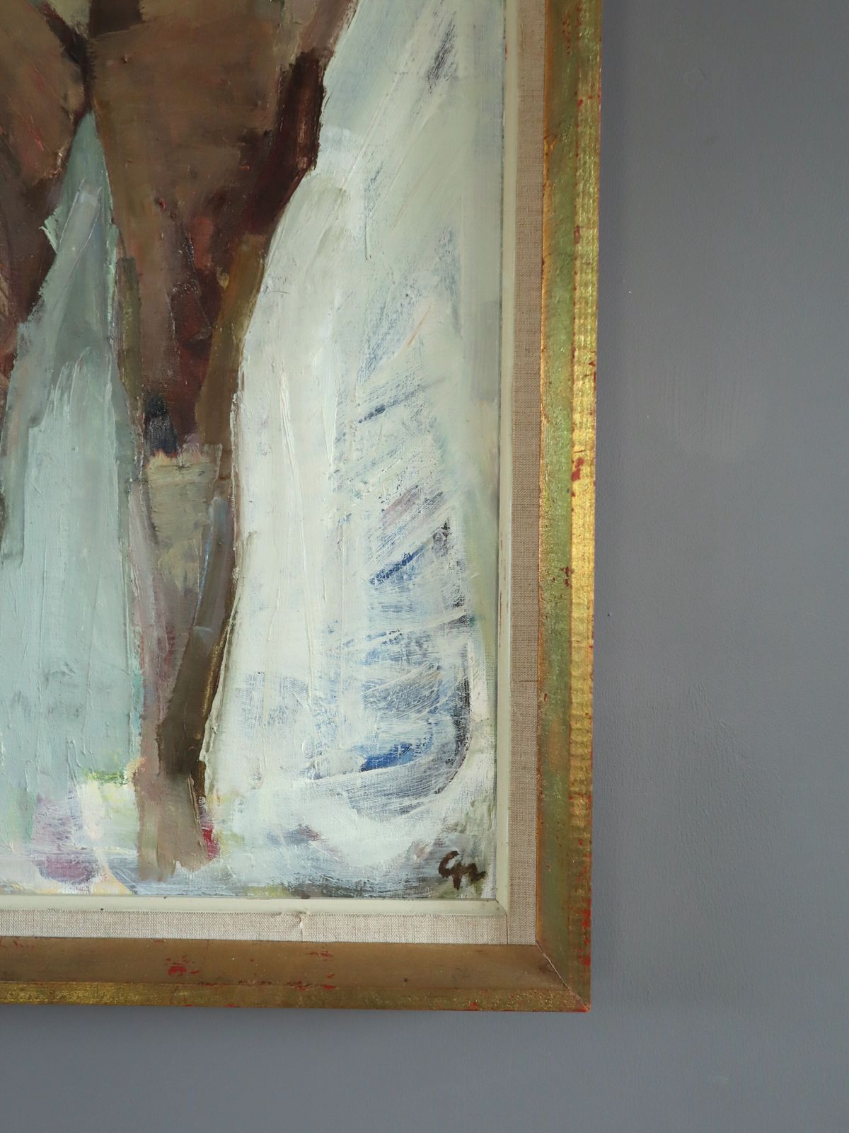 Nude In Soft Light  Oil Painting photo Art