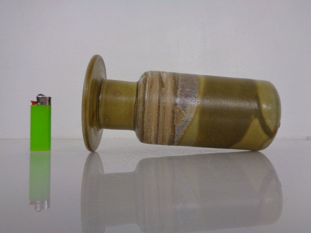 Studio Ceramic Vase By Helgi Björgvinsson Sweden 1990s photo vintage