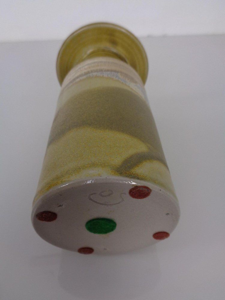 photo vintage Studio Ceramic Vase By Helgi Björgvinsson Sweden 1990s
