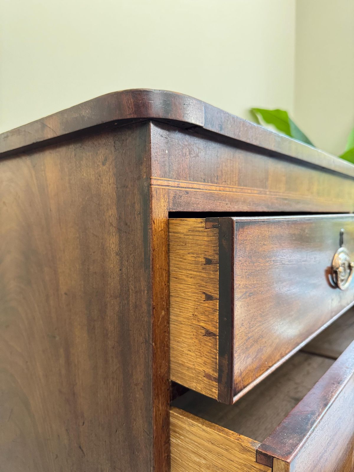 Antique Georgian Solid Wood Extra Large Chest Of Drawers photo 895.0