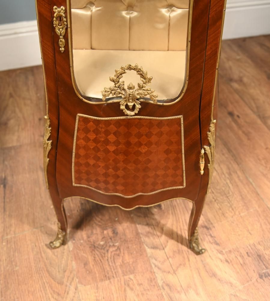 Pair French Display Cabinets Vitrines Louis XV Reviva photo vinterior