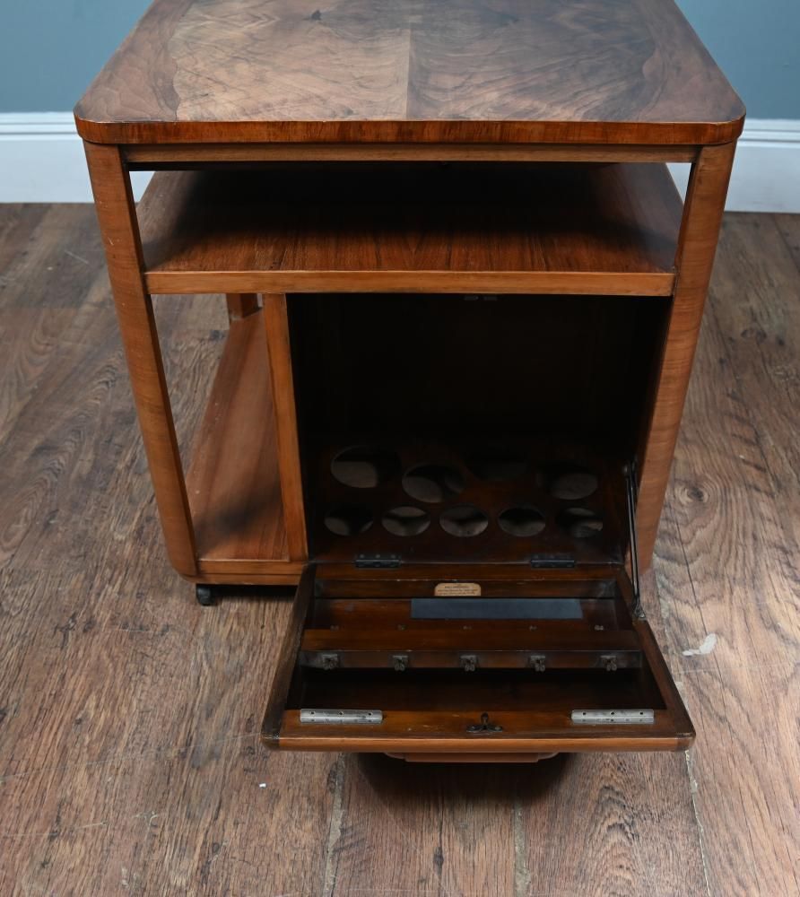 Art Deco Side Table Drinks Chest Metamporphic By Incorporall 1930s photo 1200.0