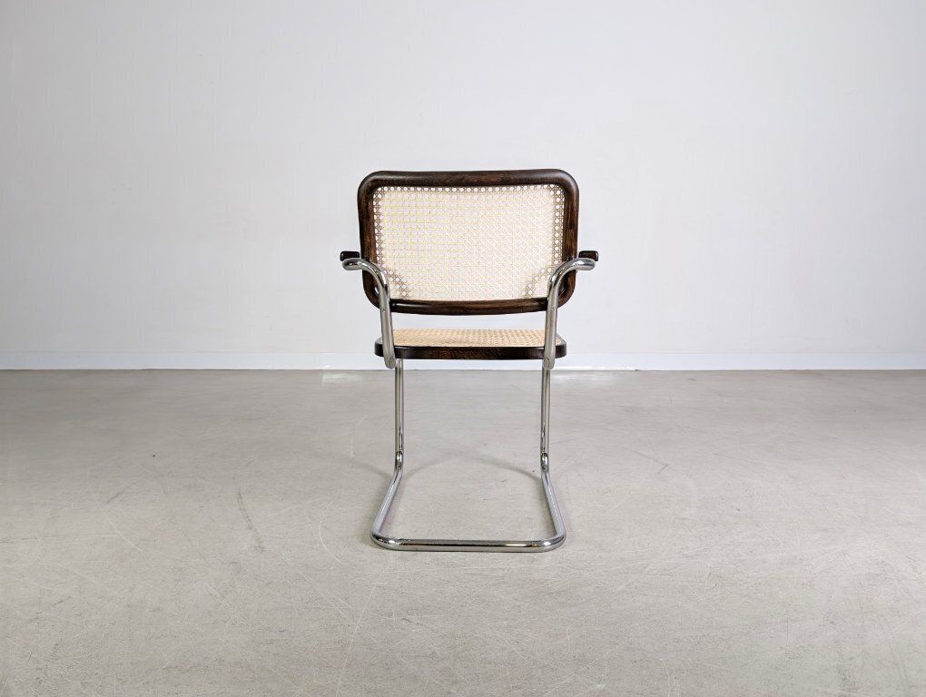 Original Thonet Cantilever Chair S64v Marcel Breuer Design Chair Brown photo Furniture