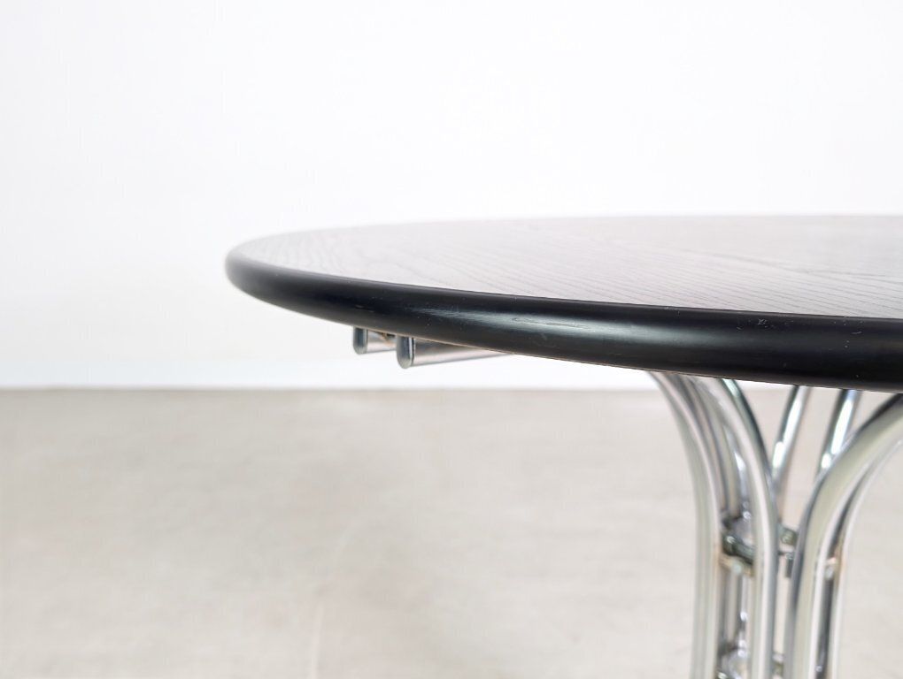 Original Midcentury Dining Table 1970 Rinaldi Gastone Space Age Italy photo for sale