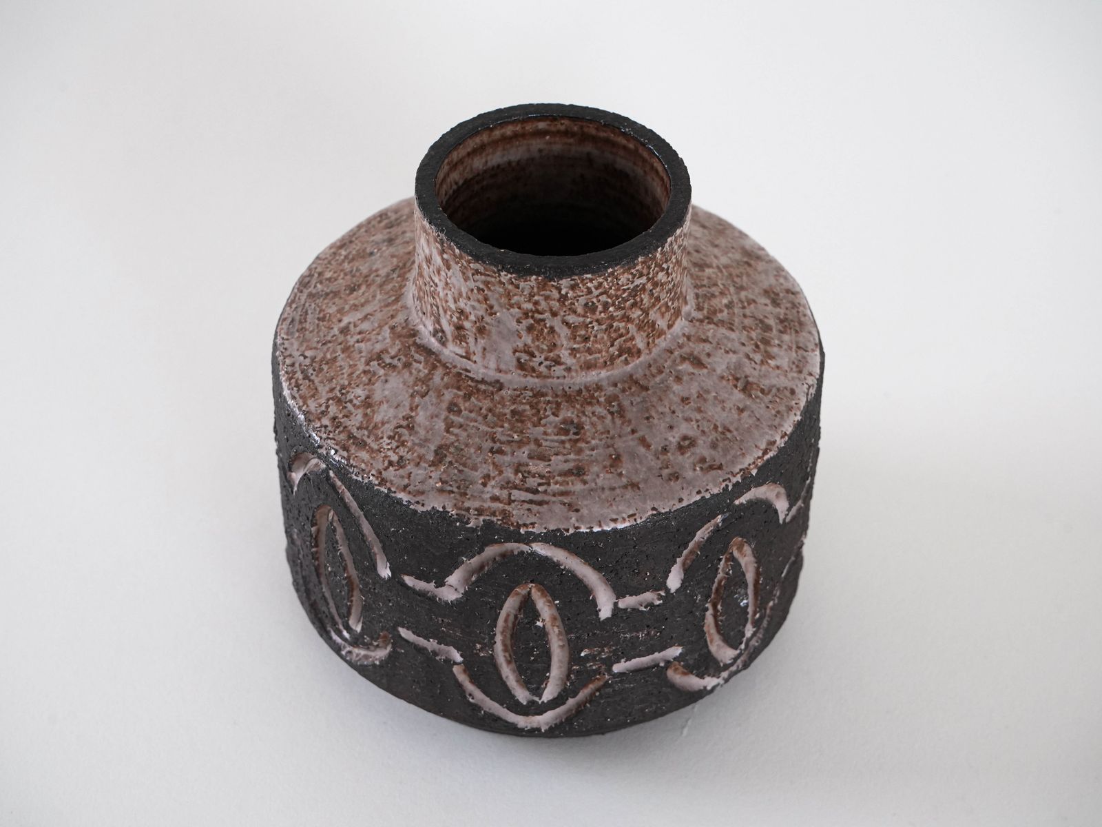Ceramic Vase, Danish Design, 1960s, Manufacturer: Lovemose photo Home Decor