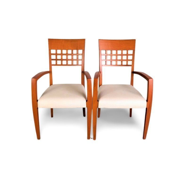 Set Of 2 Original Wk Wohnen Chairs, Dining Chairs, Designer Furniture