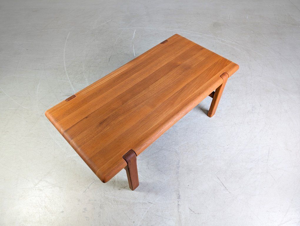 Original Niels Bach Couchtisch Midcentury Danish Teak 1970 photo buy