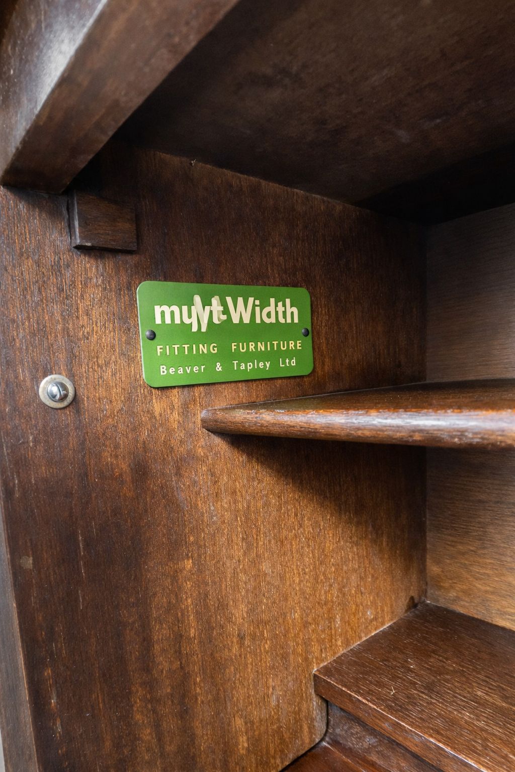 Mid Century Secretary Desk By Robert Heritage For Beaver & Tapley, Walnut Brown photo for sale