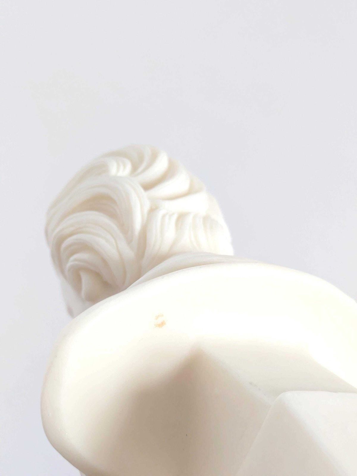 104.0 Vintage Alabaster Bust Of Johann Strauss, Italian Handcrafted Sculpture, 1980s Signed A. Lucchesi photo