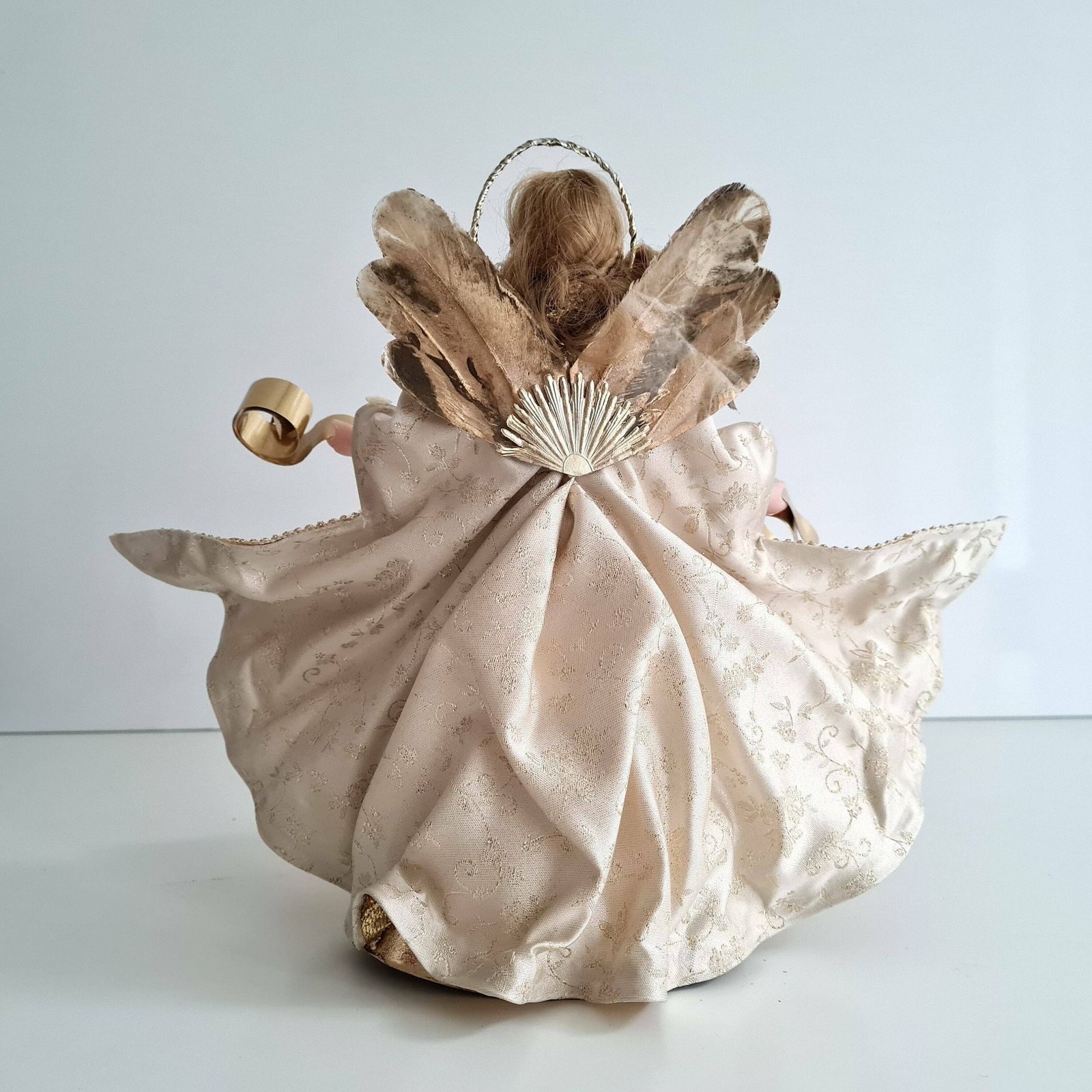photo furniture Vintage Wax Angel Tree Topper Germany Drozd Limited Collection 1999