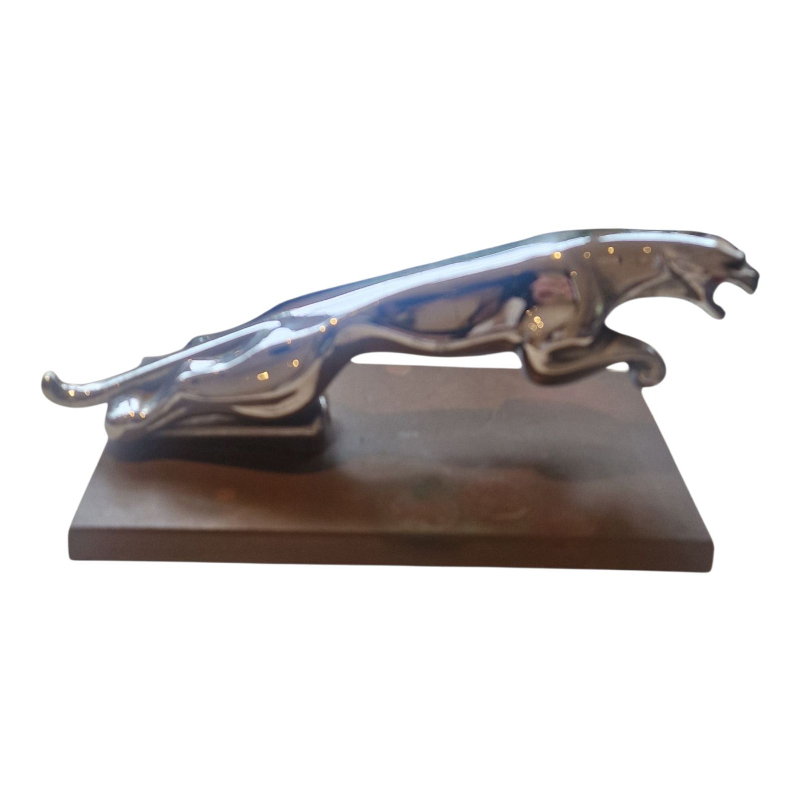 photo furniture 1955   1969 Original Jaguar Car Bonnet Mascot Leaper Made By Wilmot Breedon