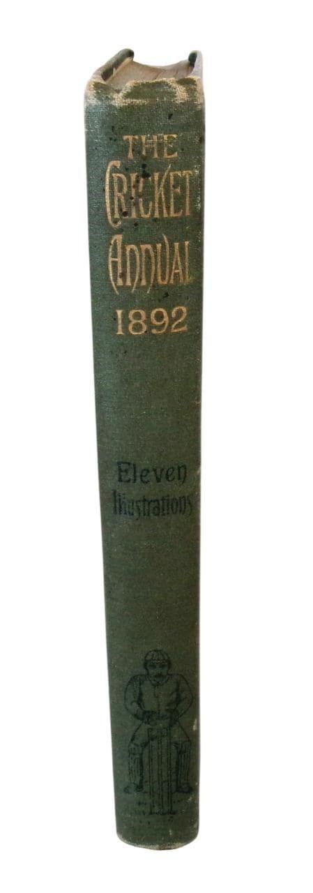 1892 The Cricket Annual, Team Photos, Scarce Victorian Cricketing Book photo buy