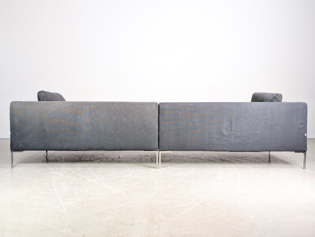 2x Original B&B Italia Recamiere Charles Sofa Design Couch photo Furniture