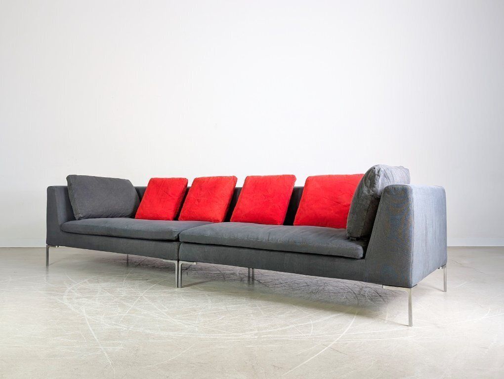 photo for sale 2x Original B&B Italia Recamiere Charles Sofa Design Couch