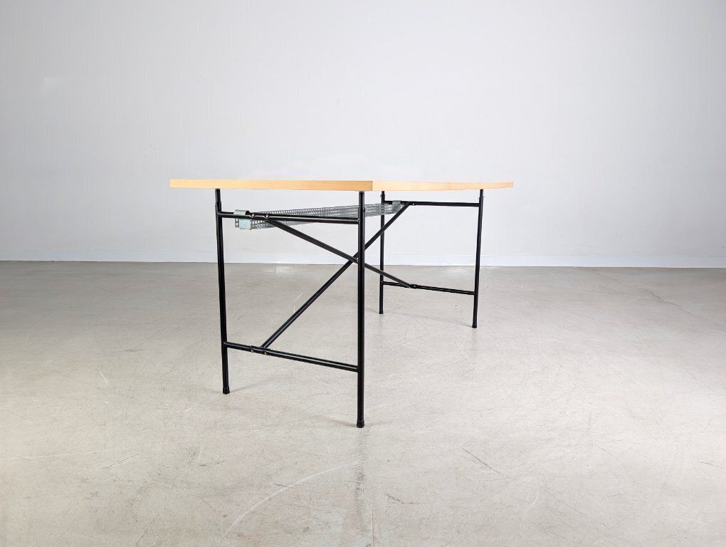 7x Original Egon Eiermann Desk Richard Lampert Metal photo Furniture