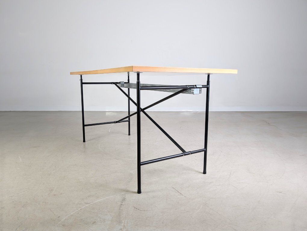 7x Original Egon Eiermann Desk Richard Lampert Metal photo 735.0