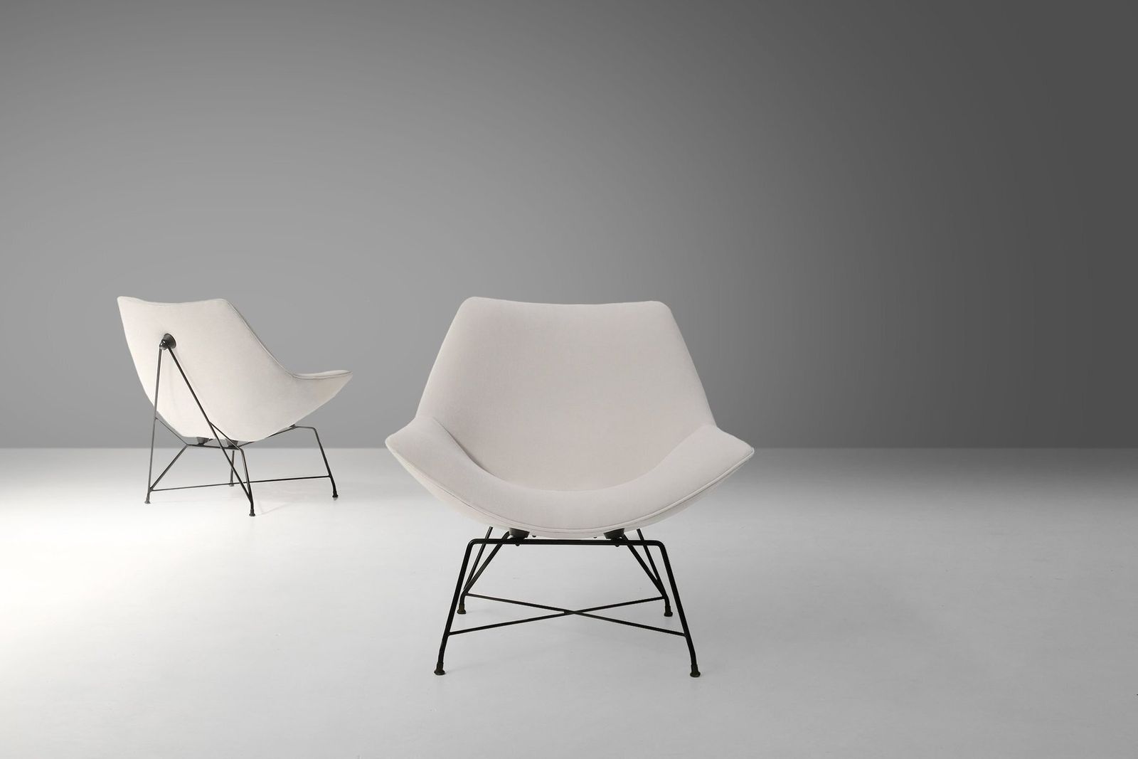 Cosmos Living Room Set By Augusto Bozzi For Saporiti, Italy, 1954, Set Of 3 photo 18307.0