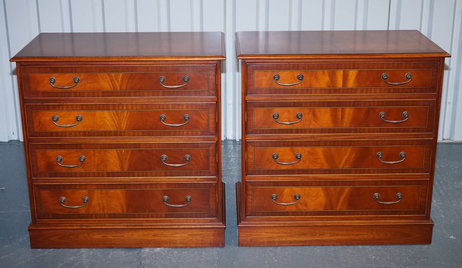 Pair Of Large Edwardian Style Chest Of Drawers Made By Paul Smith Brighton (2/3) photo Furniture