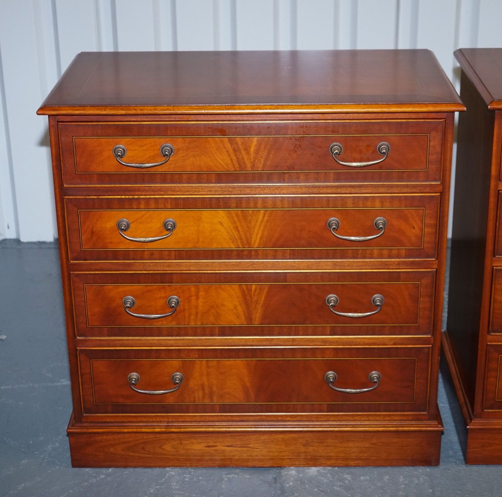 Pair Of Large Edwardian Style Chest Of Drawers Made By Paul Smith Brighton (2/3) photo 2450.0