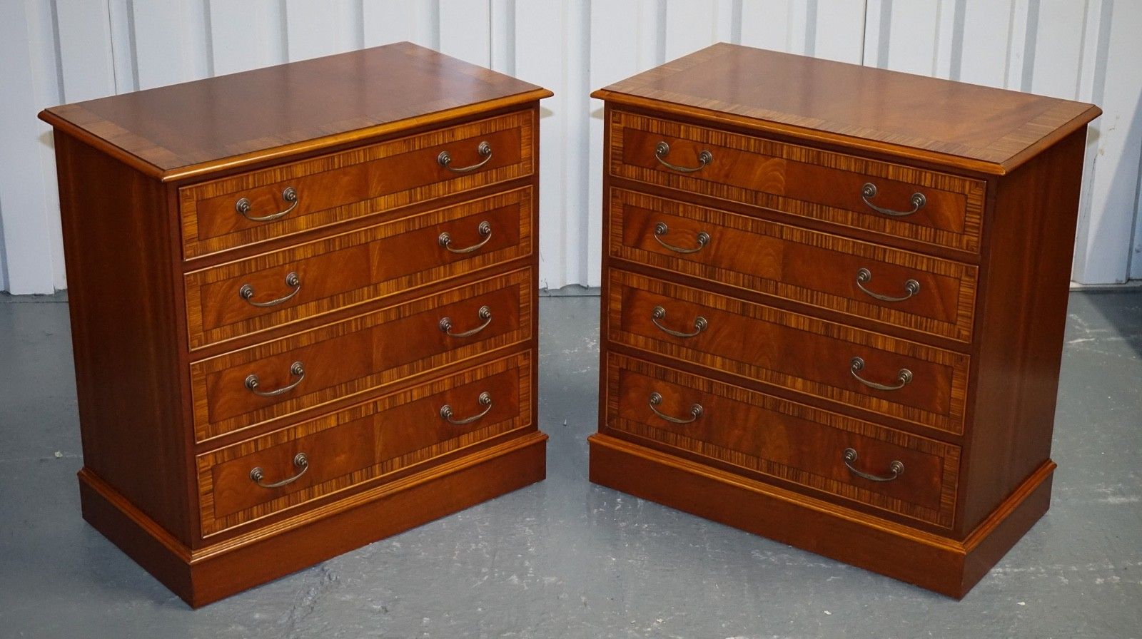 Pair Of Large Edwardian Style Chest Of Drawers Made By Paul Smith Brighton (1/3) photo furniture