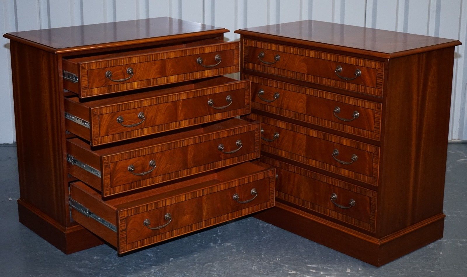 Pair Of Large Edwardian Style Chest Of Drawers Made By Paul Smith Brighton (1/3) photo Furniture